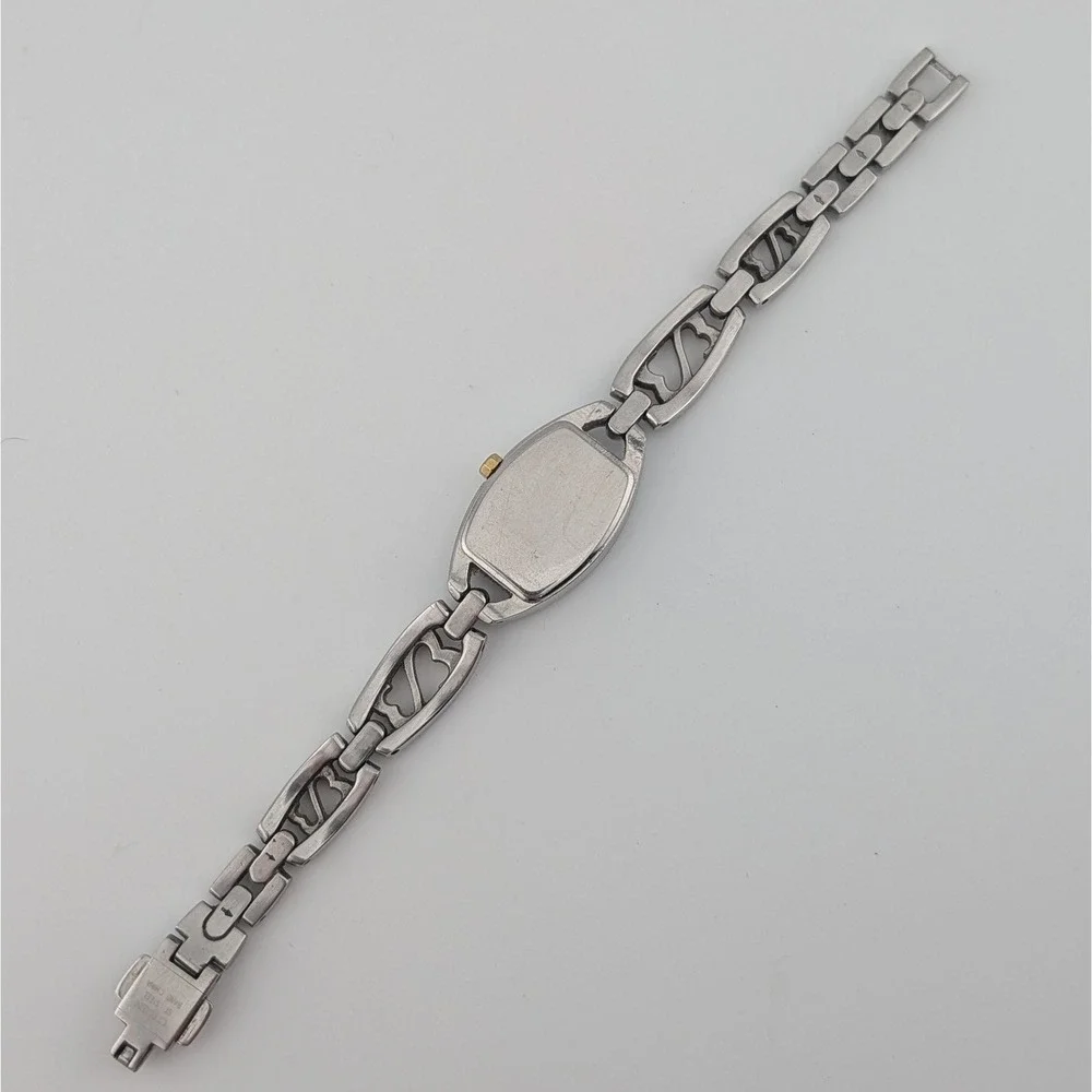 Citizen Silhouette B023 MOP Crystal Two Tone Heart Link Watch New Capacitor 5.74
